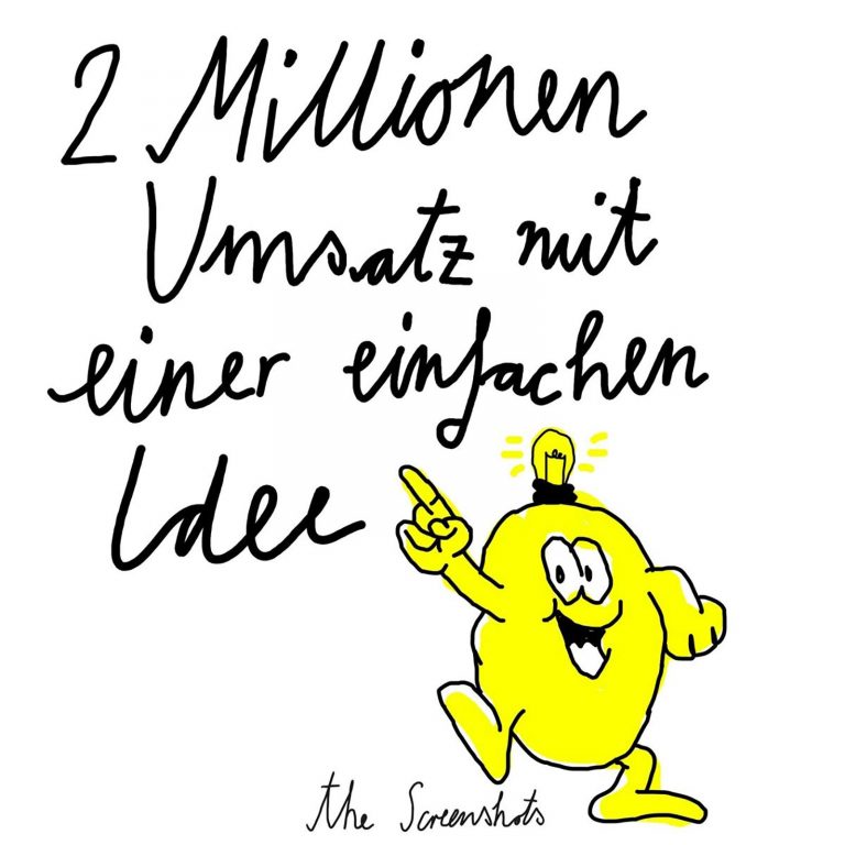 The Screenshots – 2 Millionen Umsatz mit einer einfachen&nbsp;Idee